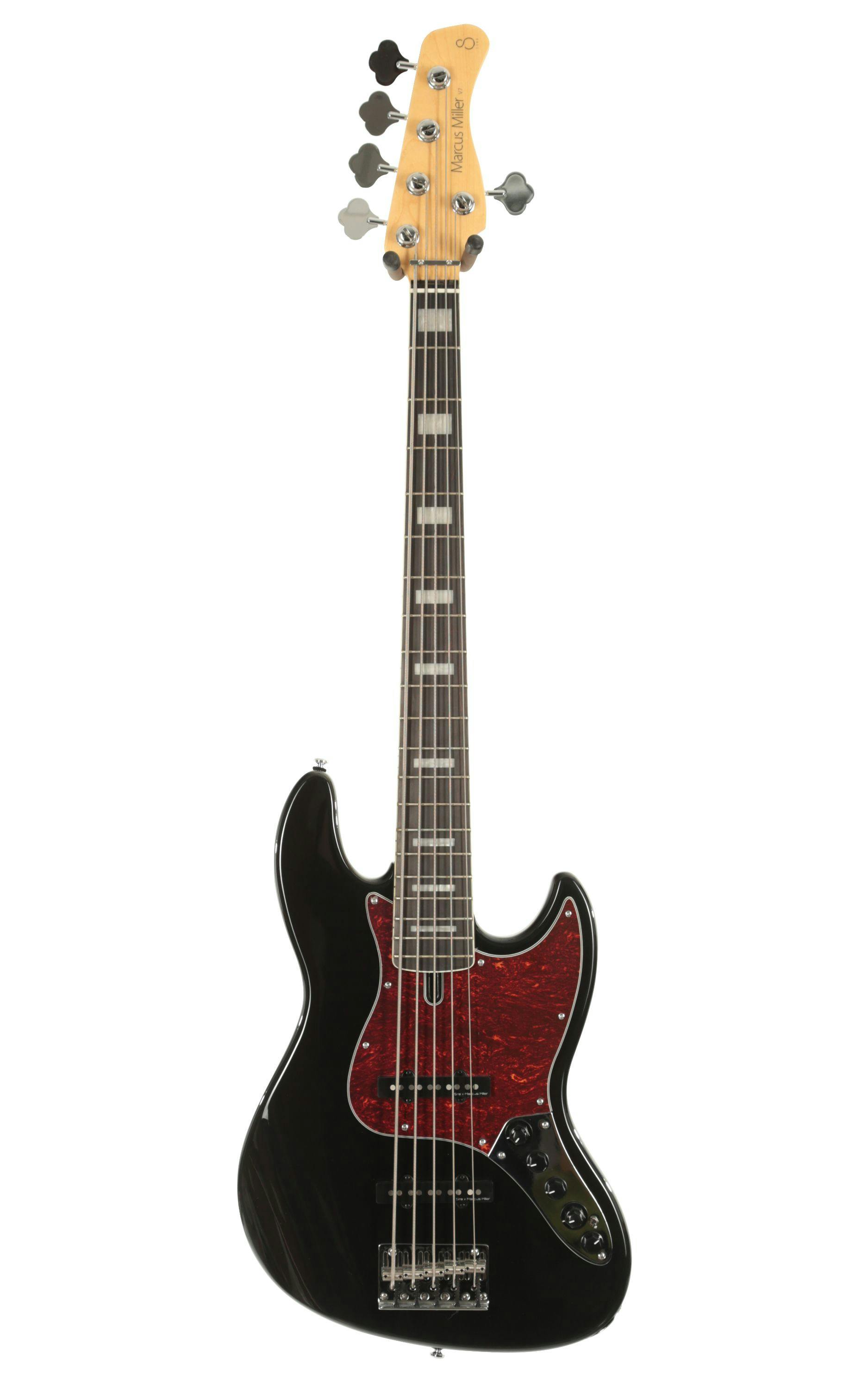 Sire Marcus Miller V7 2nd Generation Alder 5-String Bass Guitar in Black -  Andertons Music Co.
